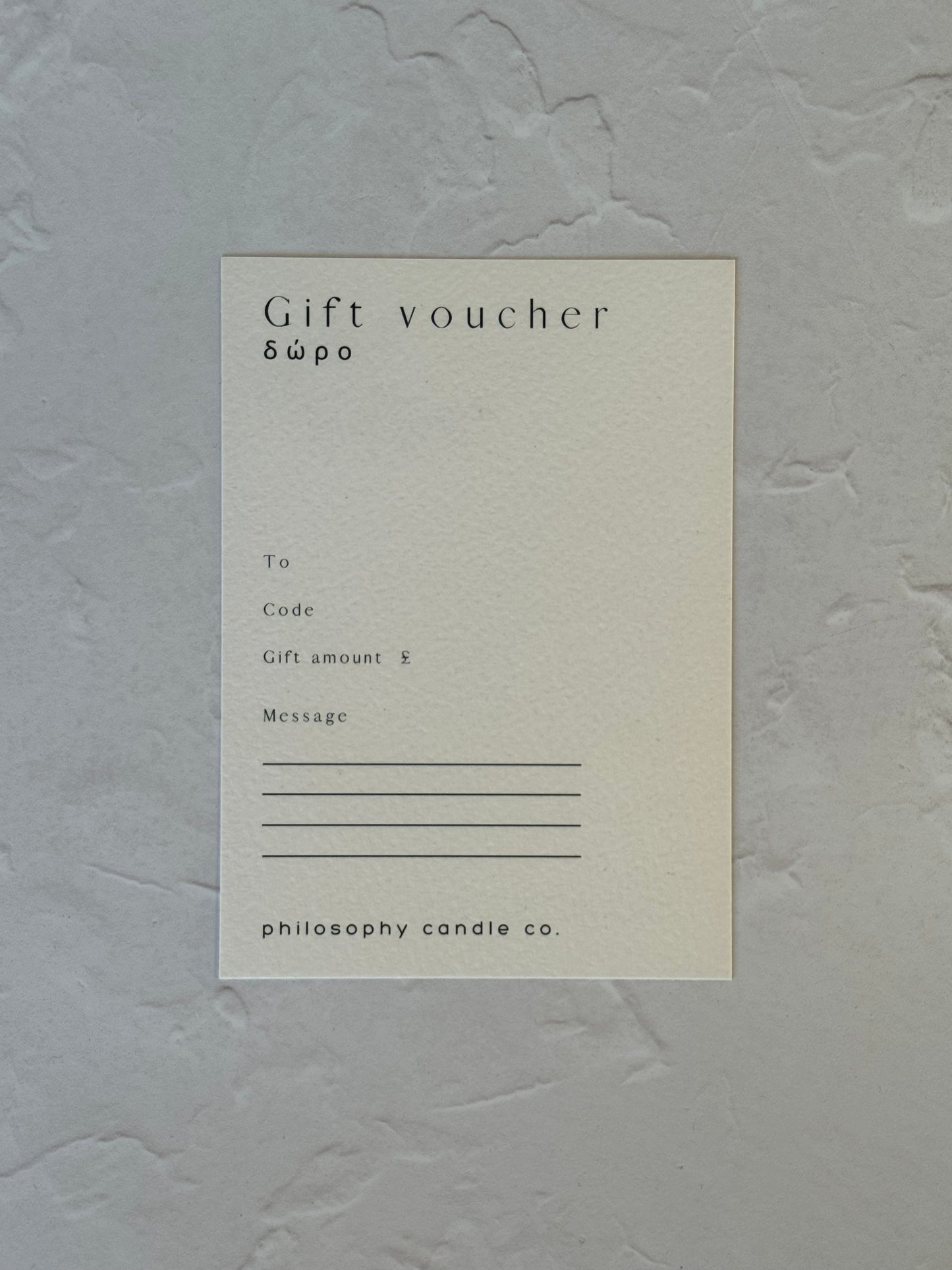 gift card