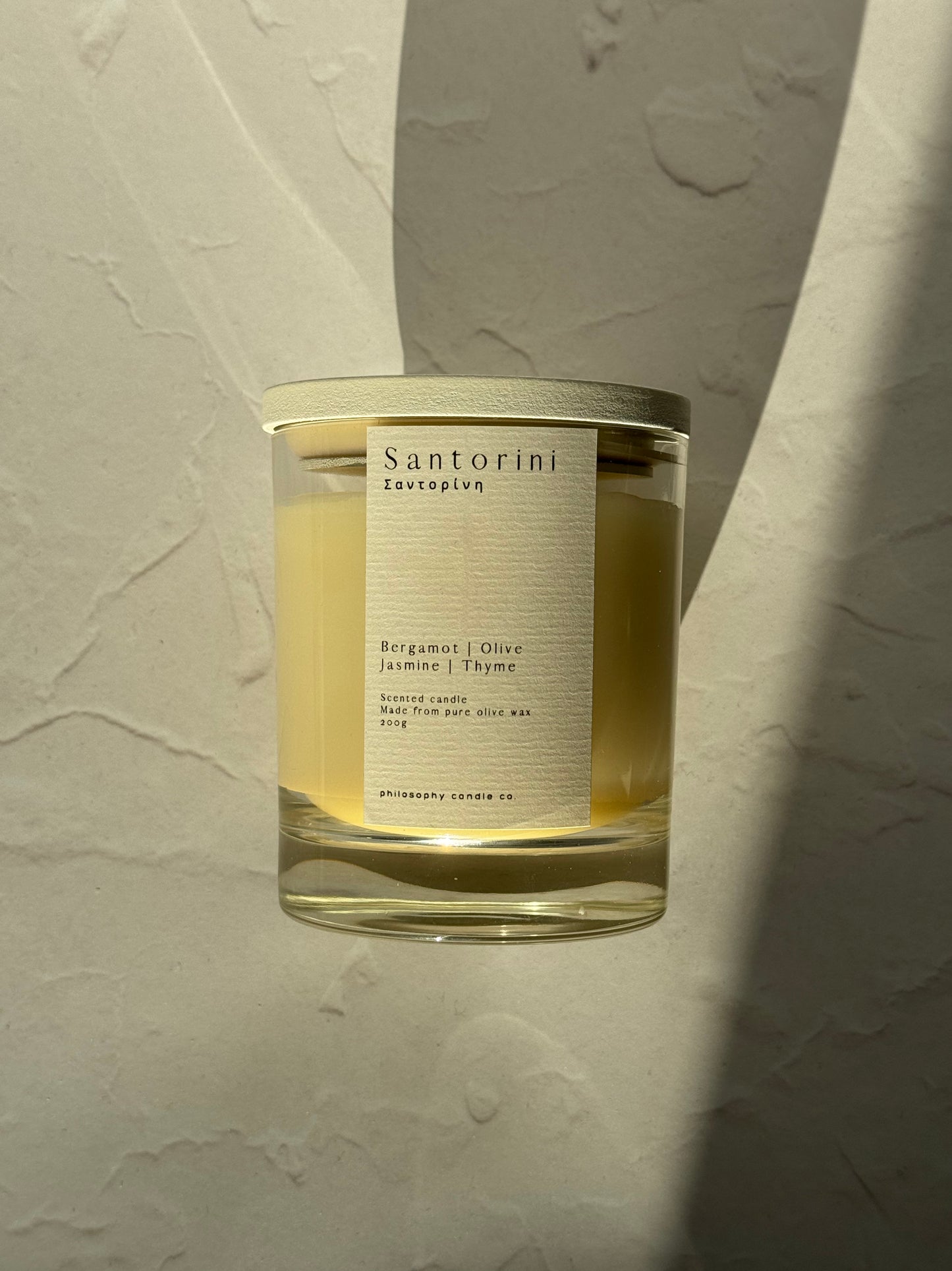 santorini candle - Philosophy Candle Co