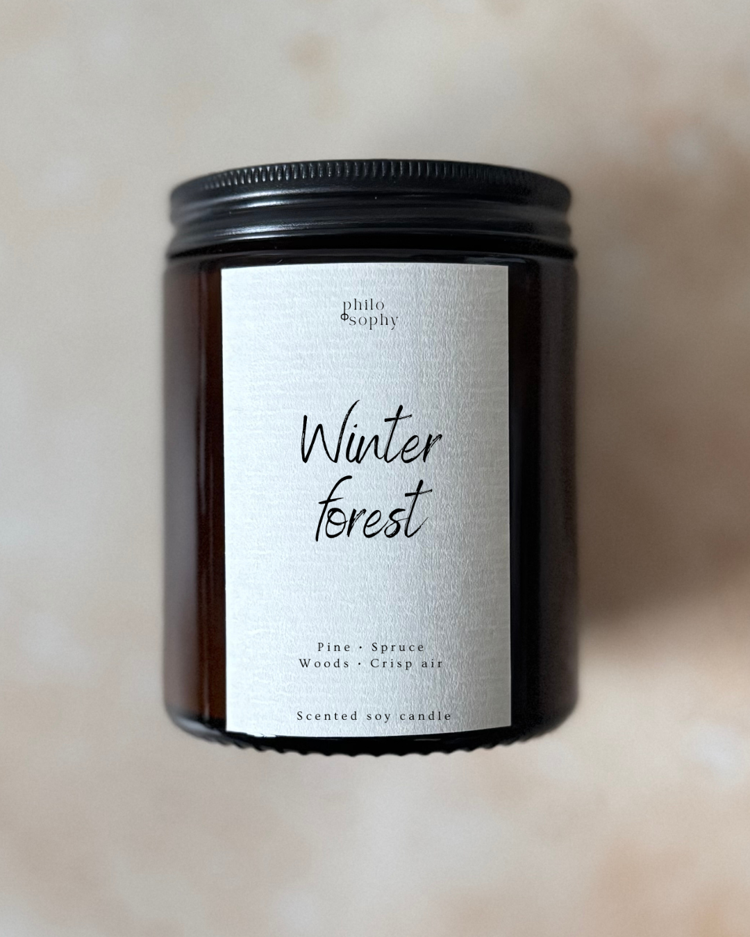 WINTER FOREST SOY WAX CANDLE