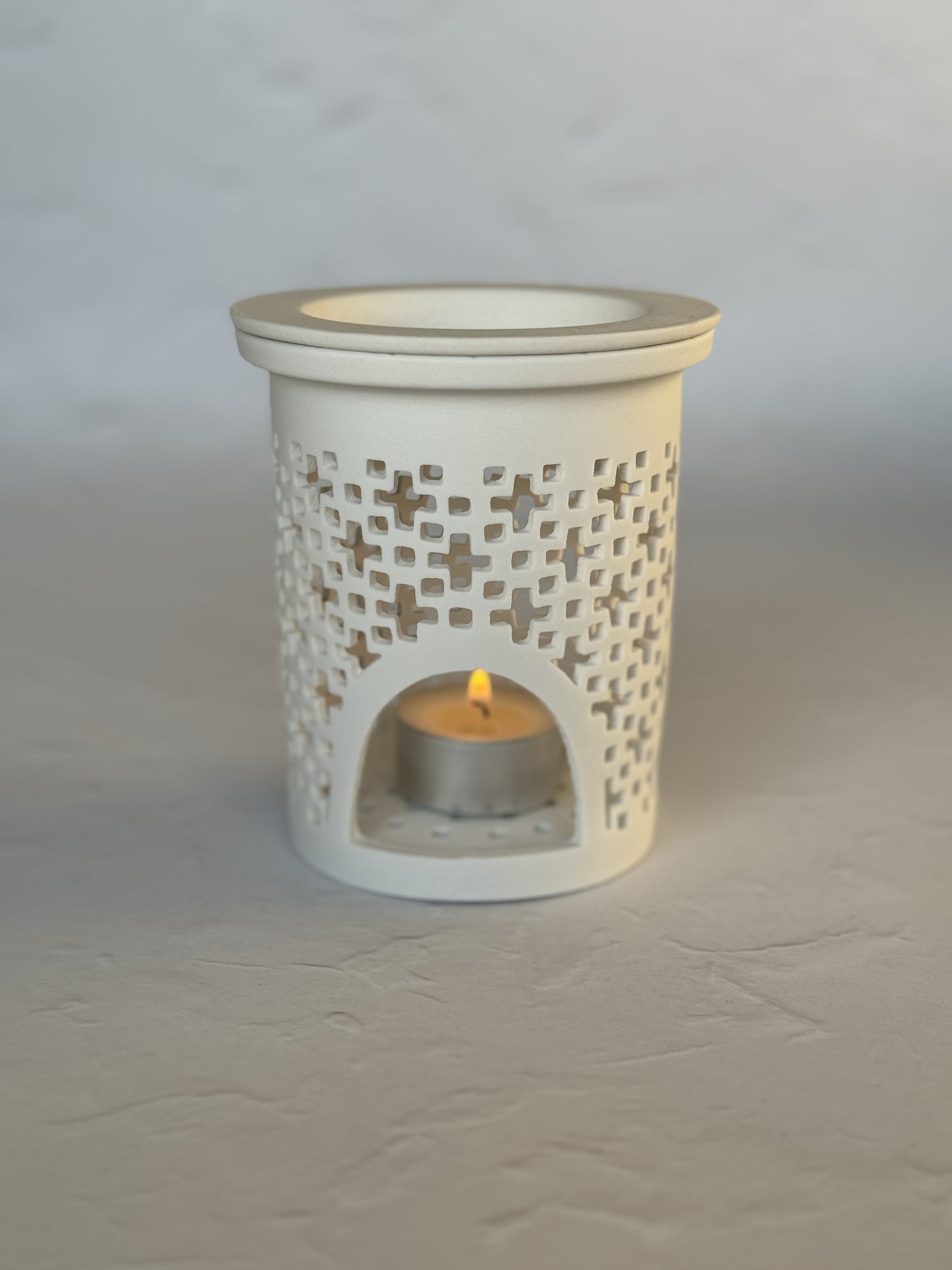 ecclesia ceramic wax burner - Philosophy Candle Co