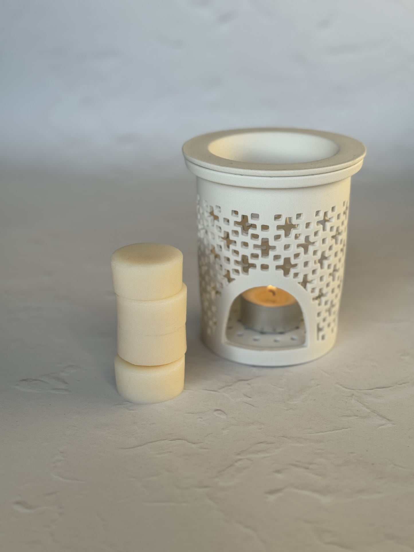 ecclesia ceramic wax burner - Philosophy Candle Co