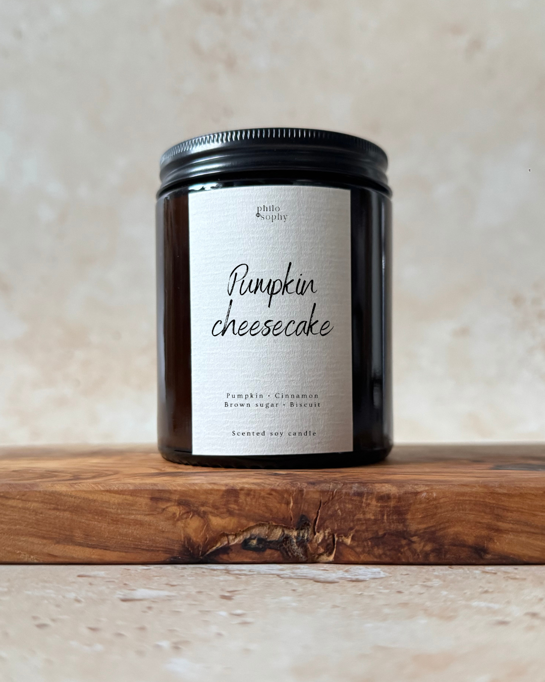 PUMPKIN CHEESECAKE SOY WAX CANDLE