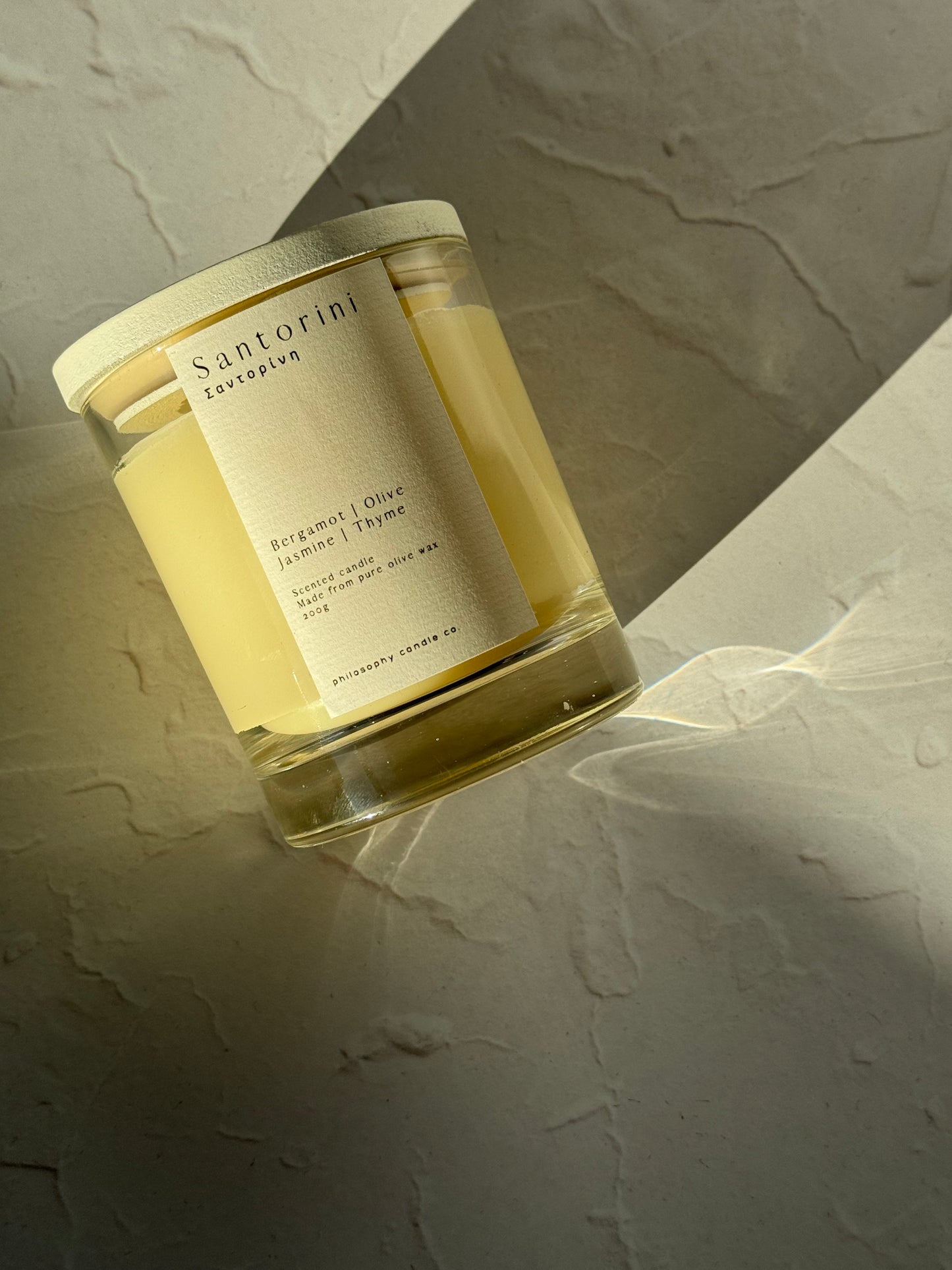 santorini candle - Philosophy Candle Co