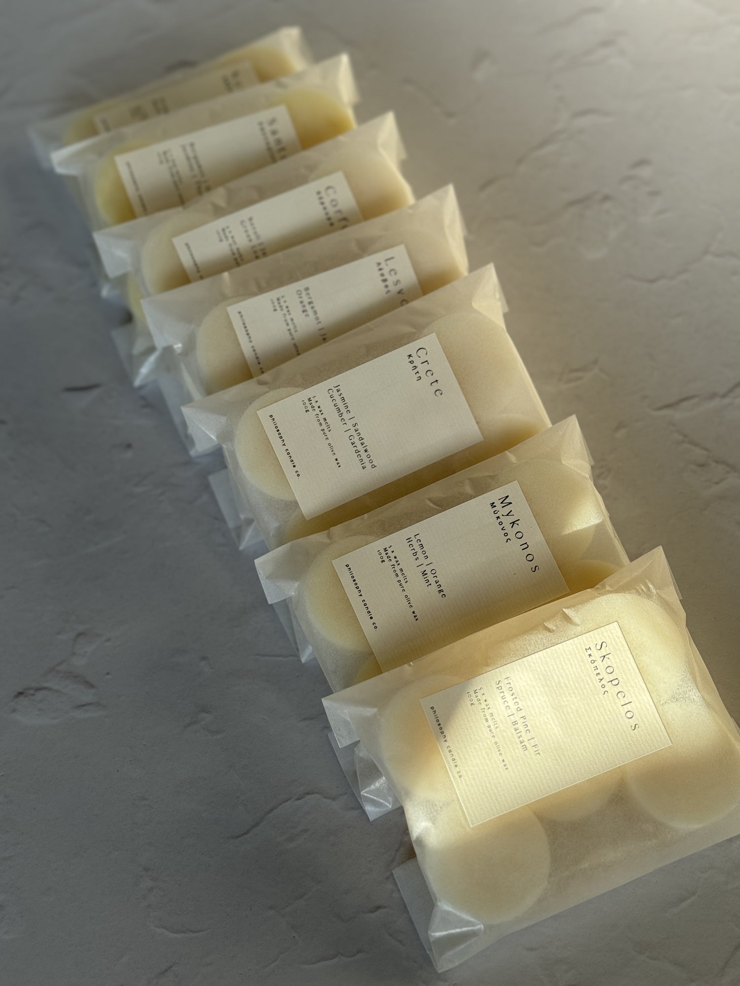 lesvos wax melts - Philosophy Candle Co