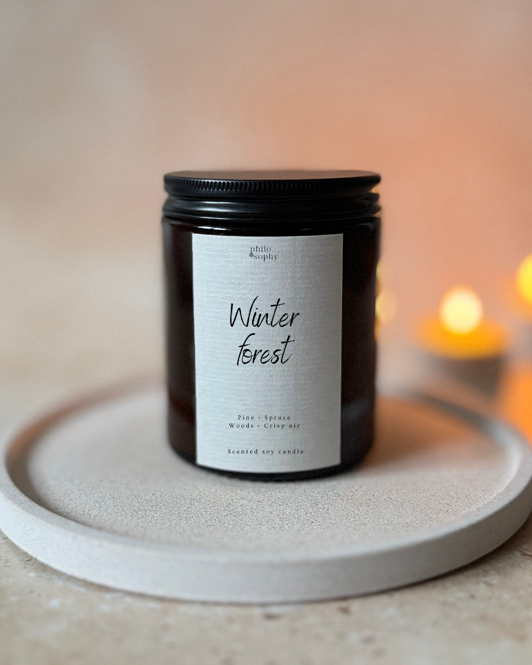 WINTER FOREST SOY WAX CANDLE