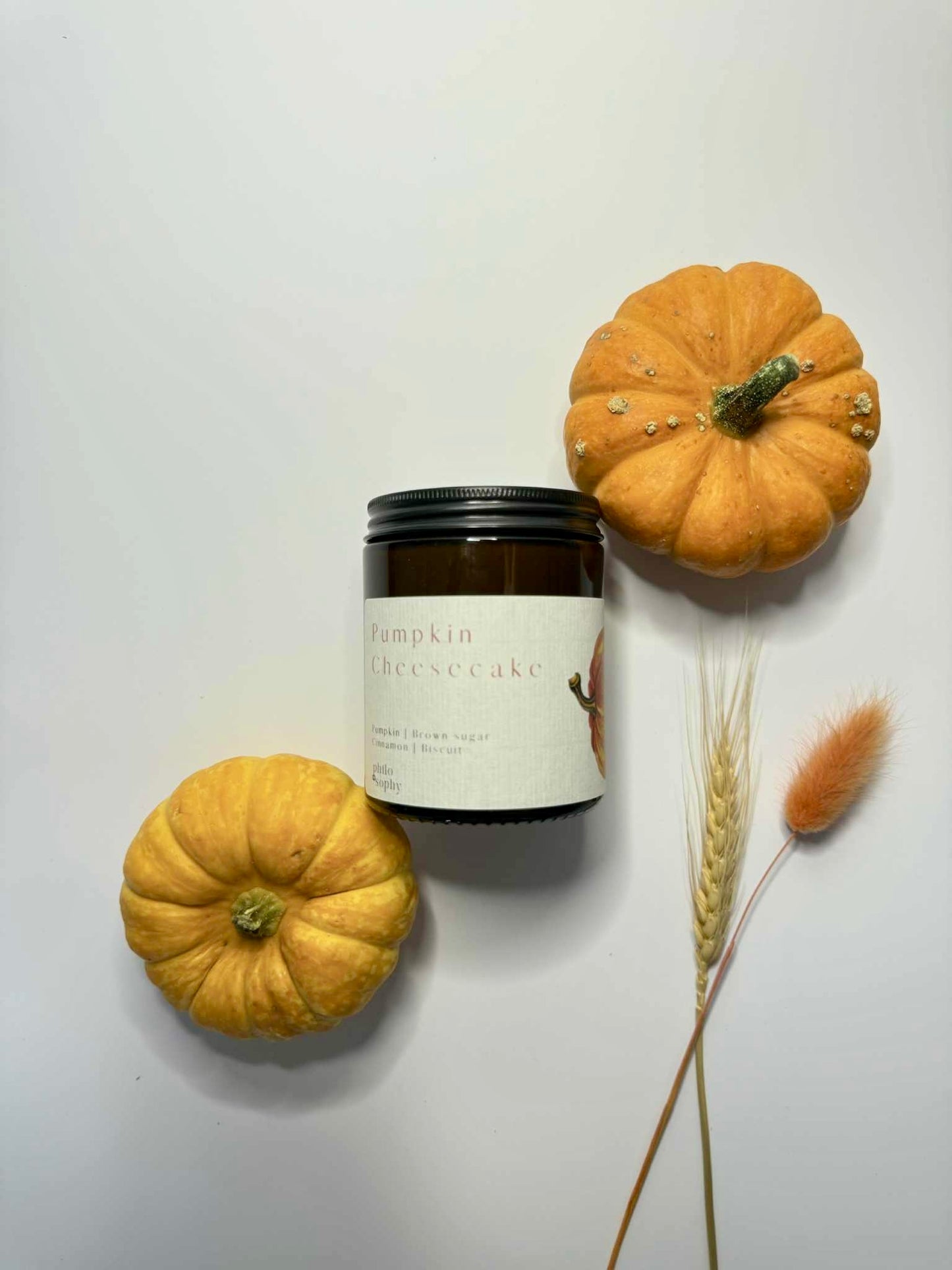 PUMPKIN CHEESECAKE SOY WAX CANDLE