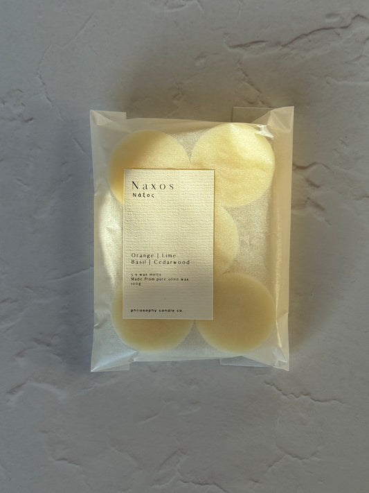 naxos wax melts - Philosophy Candle Co