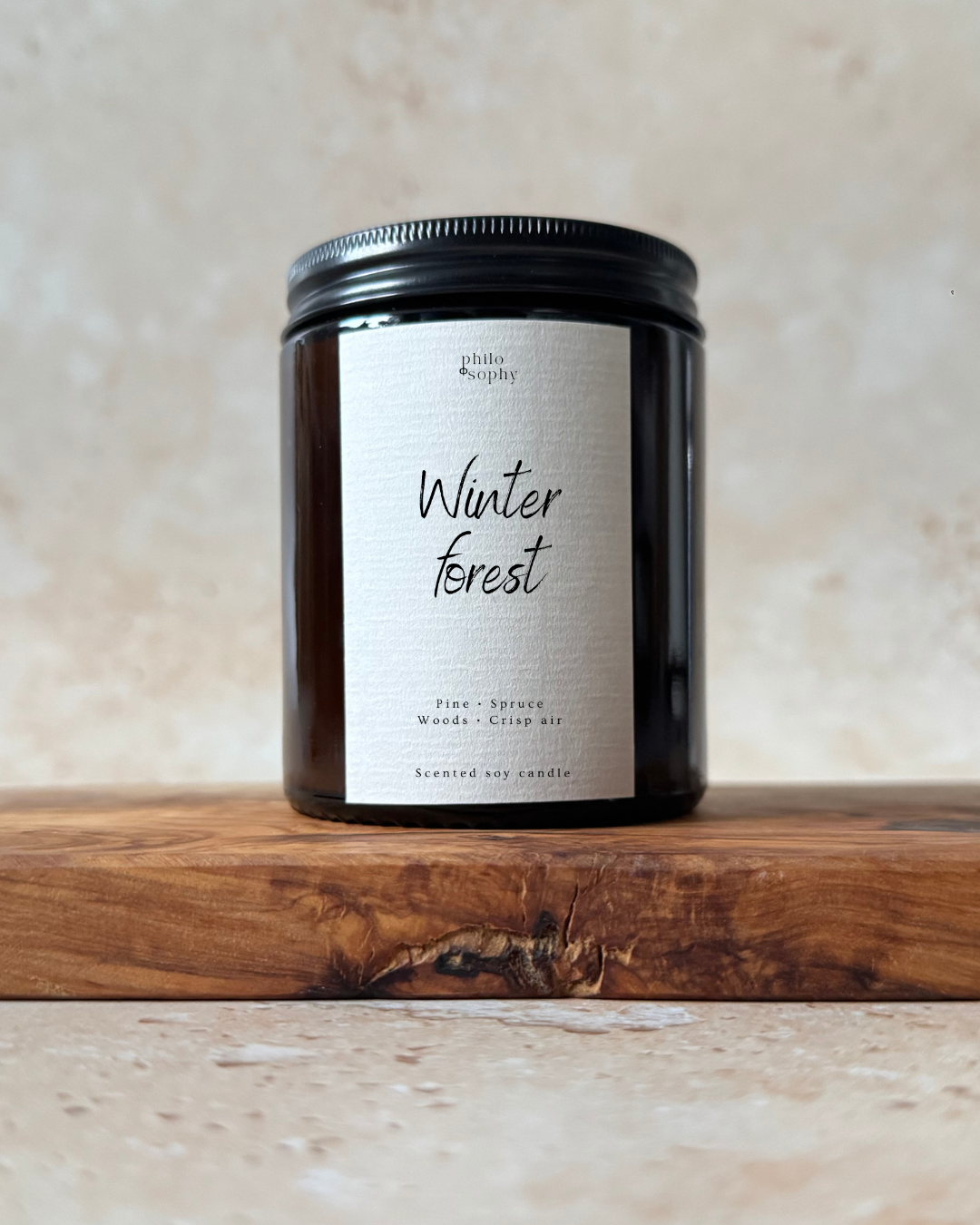 WINTER FOREST SOY WAX CANDLE