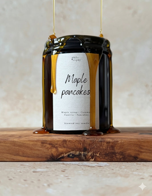 MAPLE PANCAKES SOY WAX CANDLE