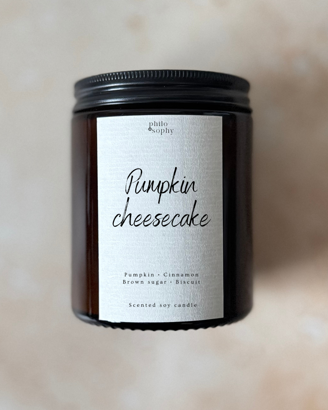 PUMPKIN CHEESECAKE SOY WAX CANDLE