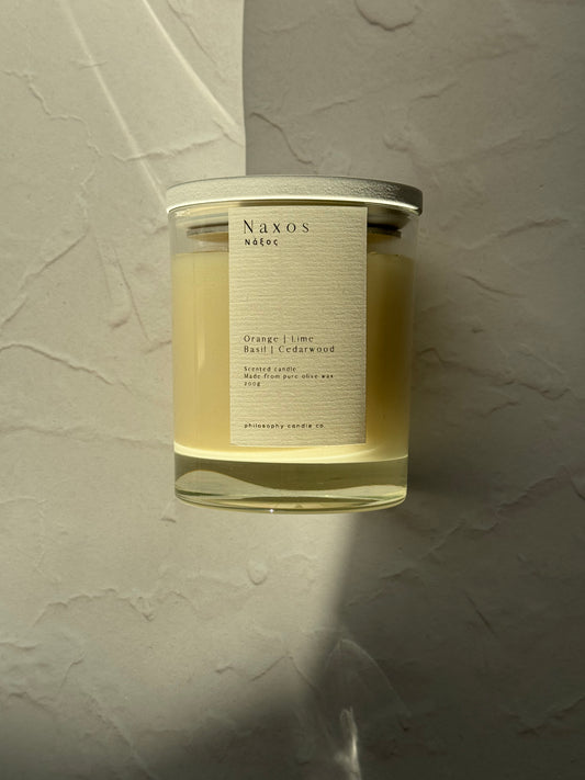 naxos candle - Philosophy Candle Co