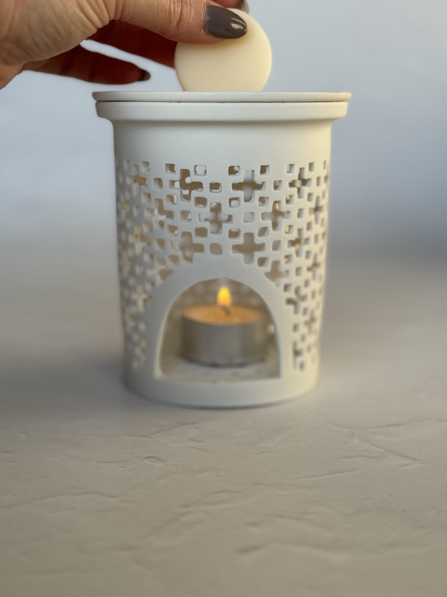 ecclesia ceramic wax burner - Philosophy Candle Co