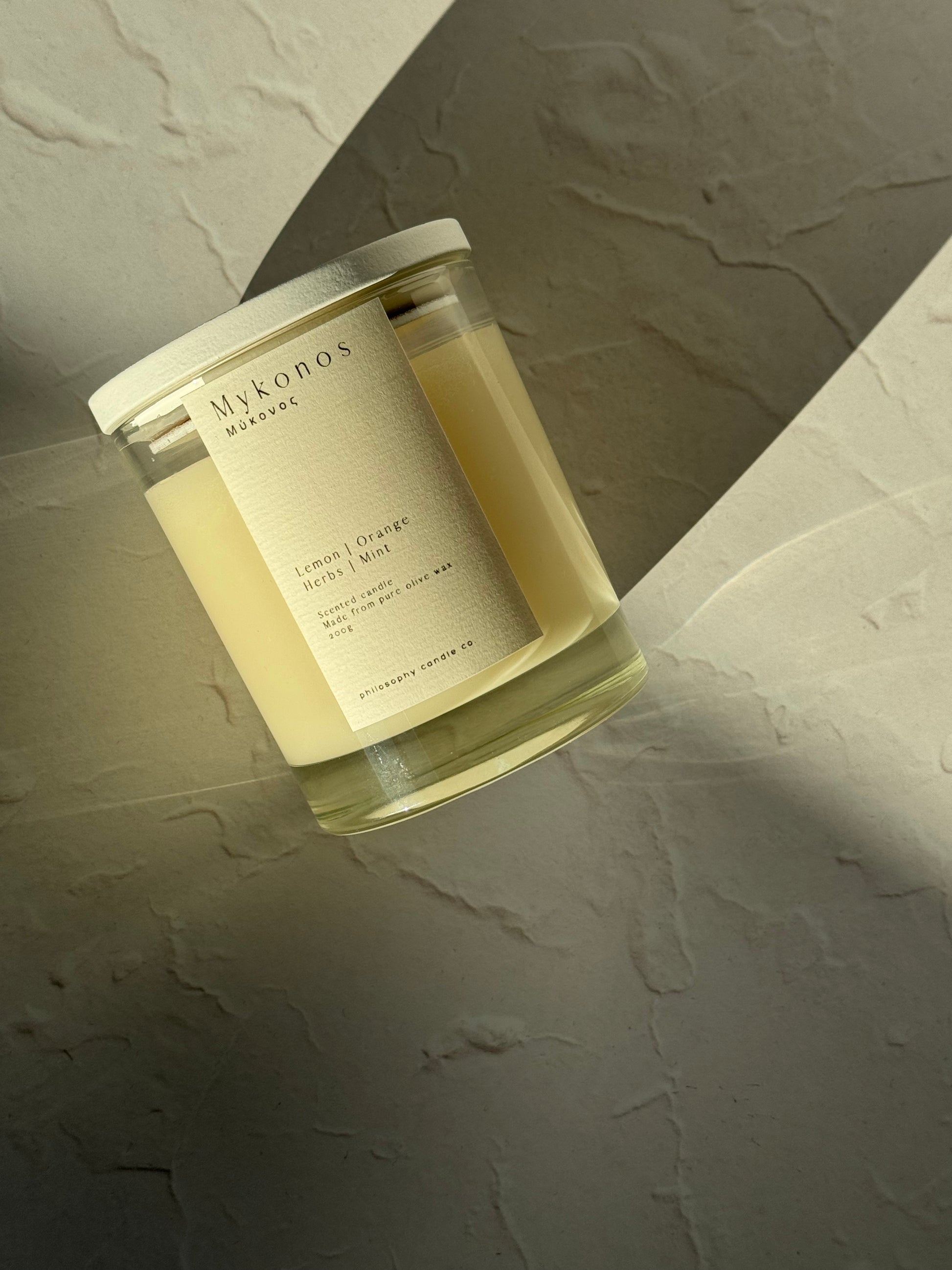 mykonos candle - Philosophy Candle Co